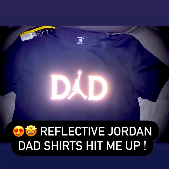 Reflective Jordan dad shirts - Picture 1 of 1